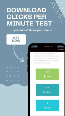 Clicks Per Minute android App screenshot 3